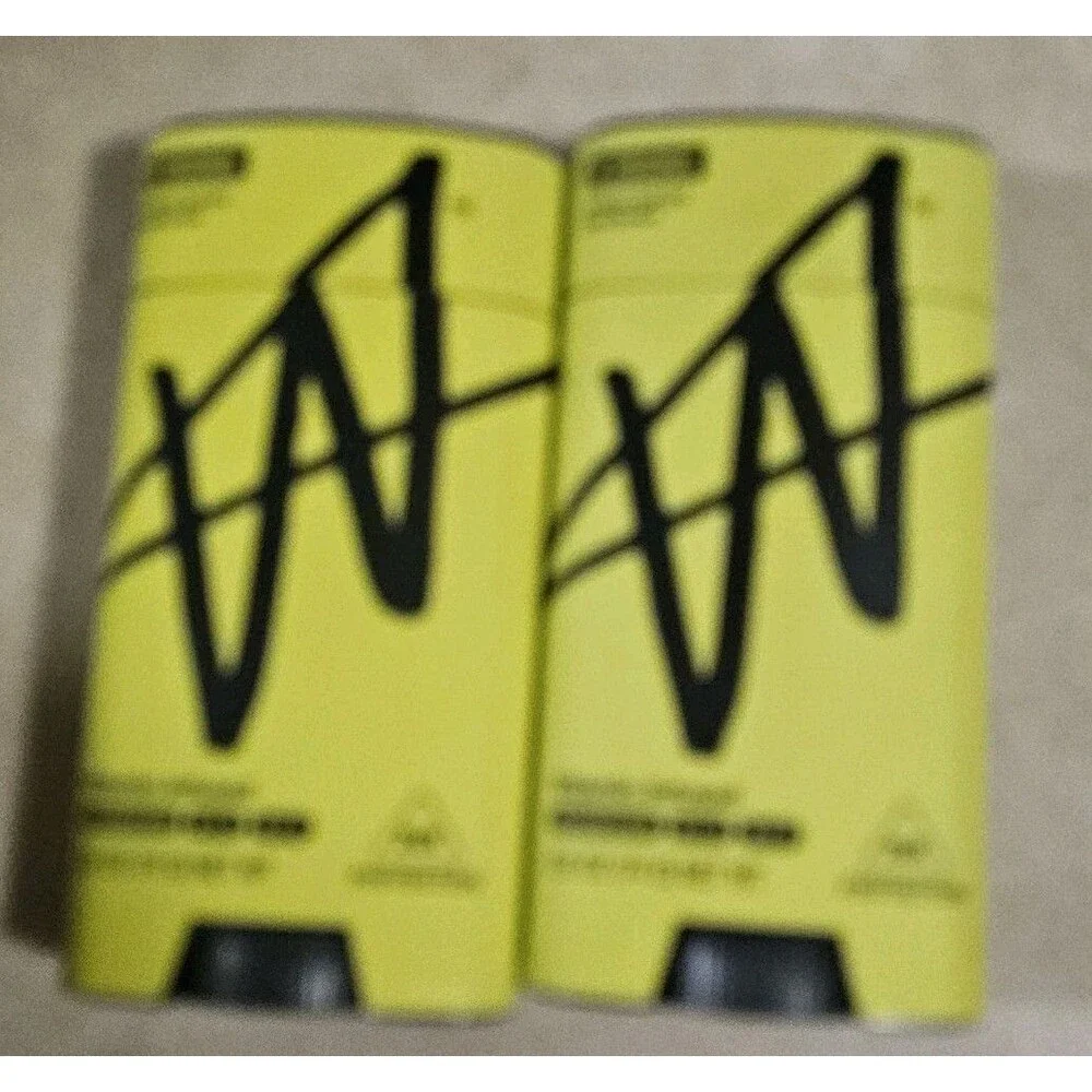 Lot of 2 New W By Jake Paul Men's Antiperspirant Deodorant Solids 2.6 oz Ea. NEW